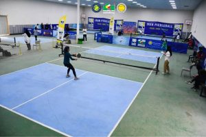 گزارش تصویری روز اول مسابقات کشوری پیکلبال ۲۵۰ امتیازی بانوان