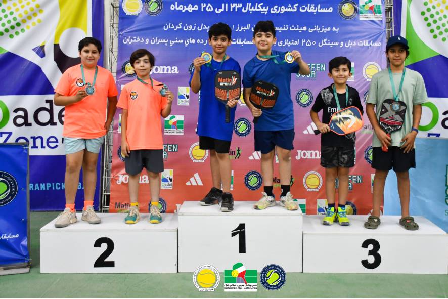 نفرات برتر مسابقات کشوری رده های سنی پسران و دختران البرز