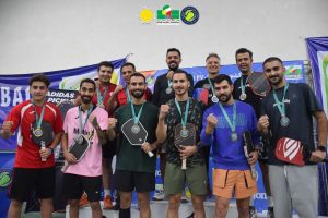 قهرمانان مسابقه پیکلبال 500 امتیازی آقایان پدل زون