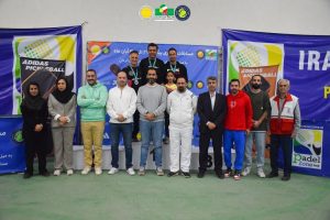 قهرمانان مسابقه پیکلبال 500 امتیازی آقایان پدل زون