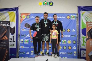 قهرمانان مسابقه پیکلبال 500 امتیازی آقایان پدل زون